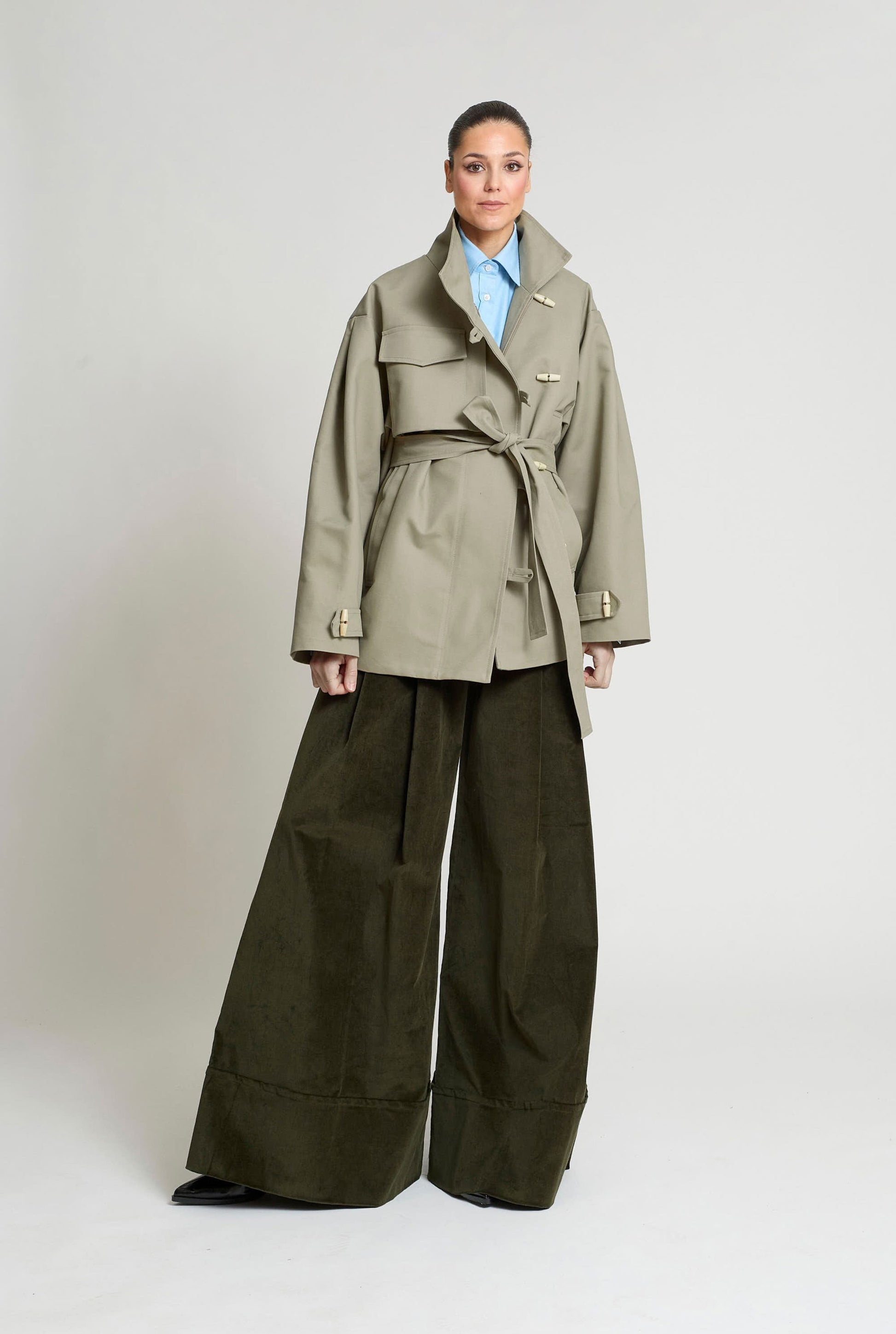 GABARDINA JAPONESA CORTA Coats Zaitegui Studio 