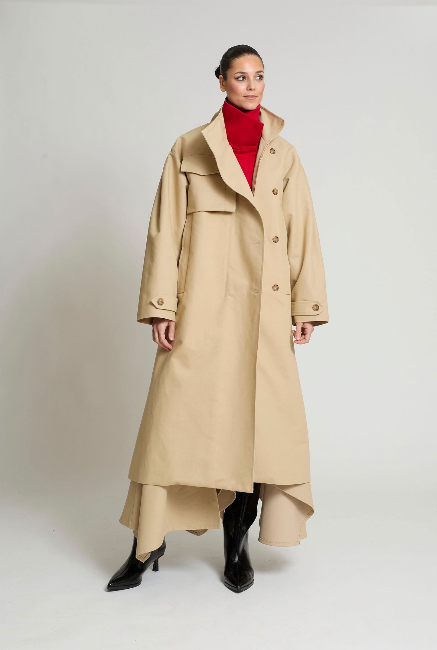 GABARDINA JAPONESA LARGA Coats Zaitegui Studio 