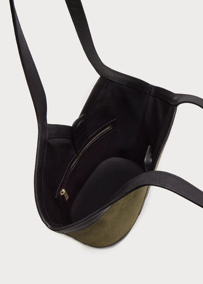 Gaia Army Suede Shoulder bags Carnevale Madrid 