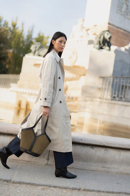 Gaia Army Suede Shoulder bags Carnevale Madrid 