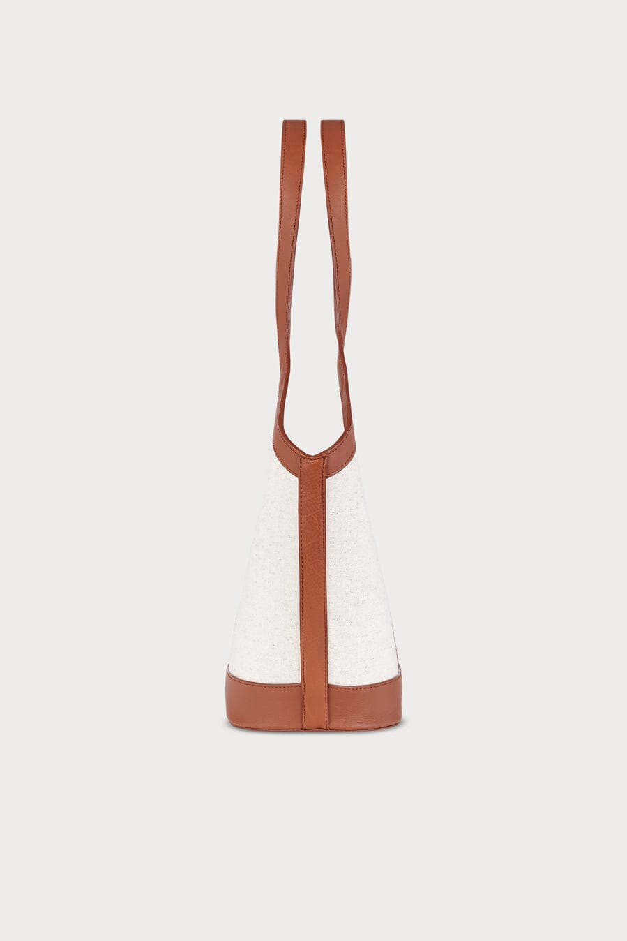 Gaia Brown Linen Shoulder bags Carnevale Madrid 
