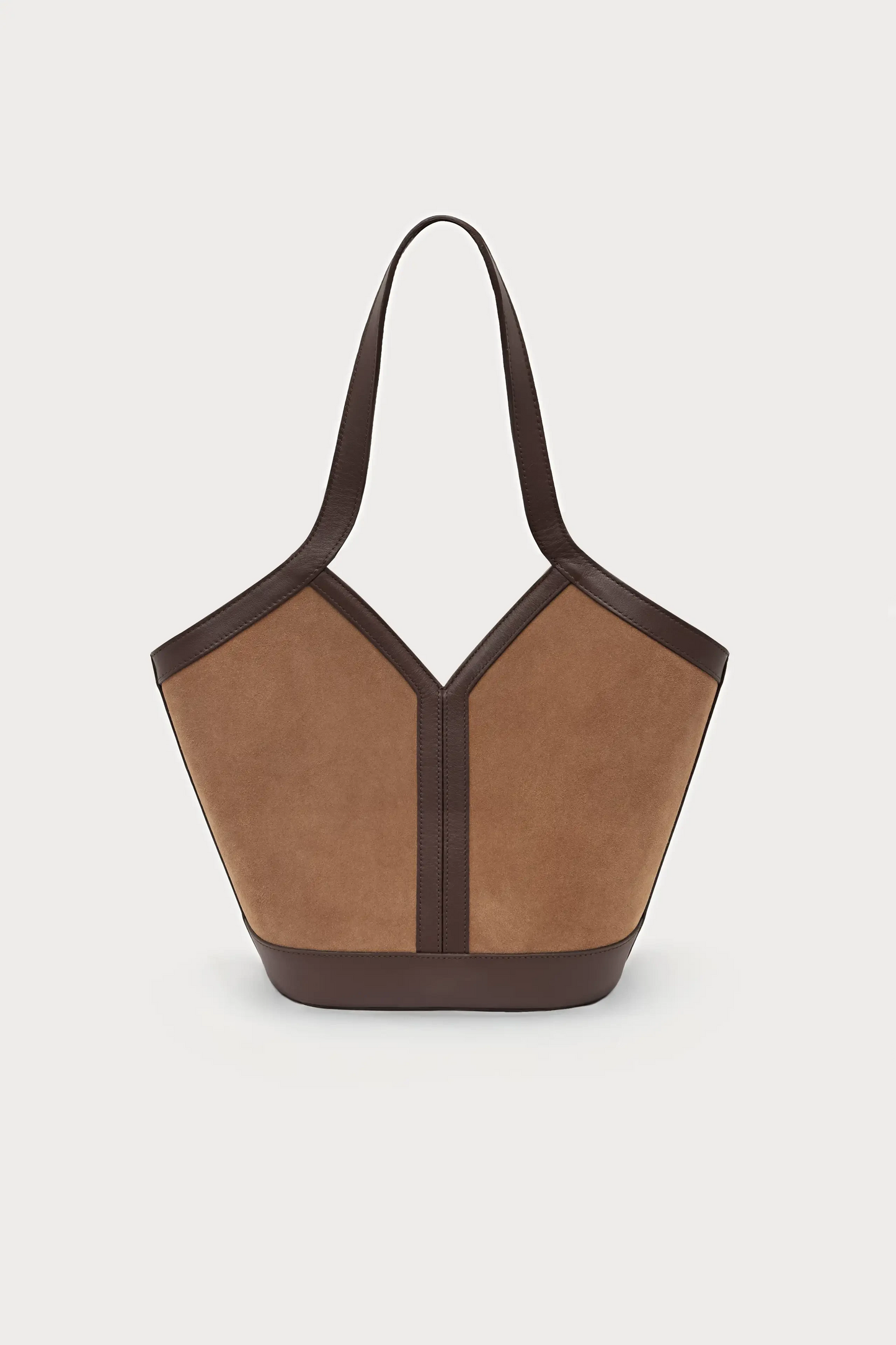 Gaia Caramel Suede Shoulder bags Carnevale Madrid 