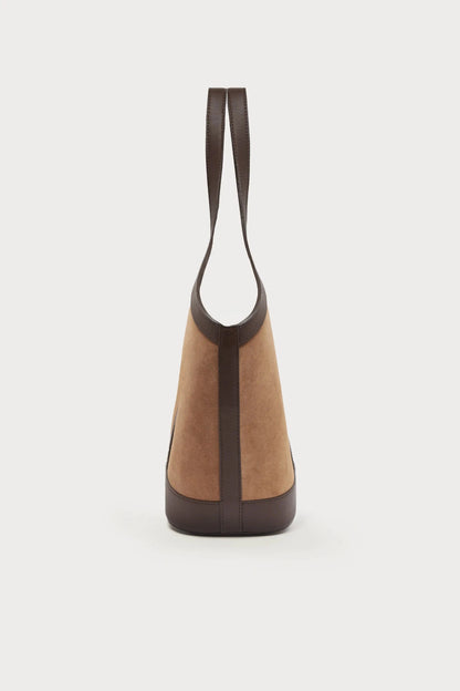 Gaia Caramel Suede Shoulder bags Carnevale Madrid 