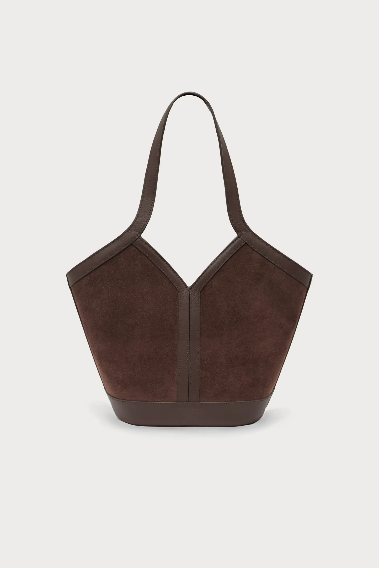 Gaia Chocolate Suede Shoulder bags Carnevale Madrid 