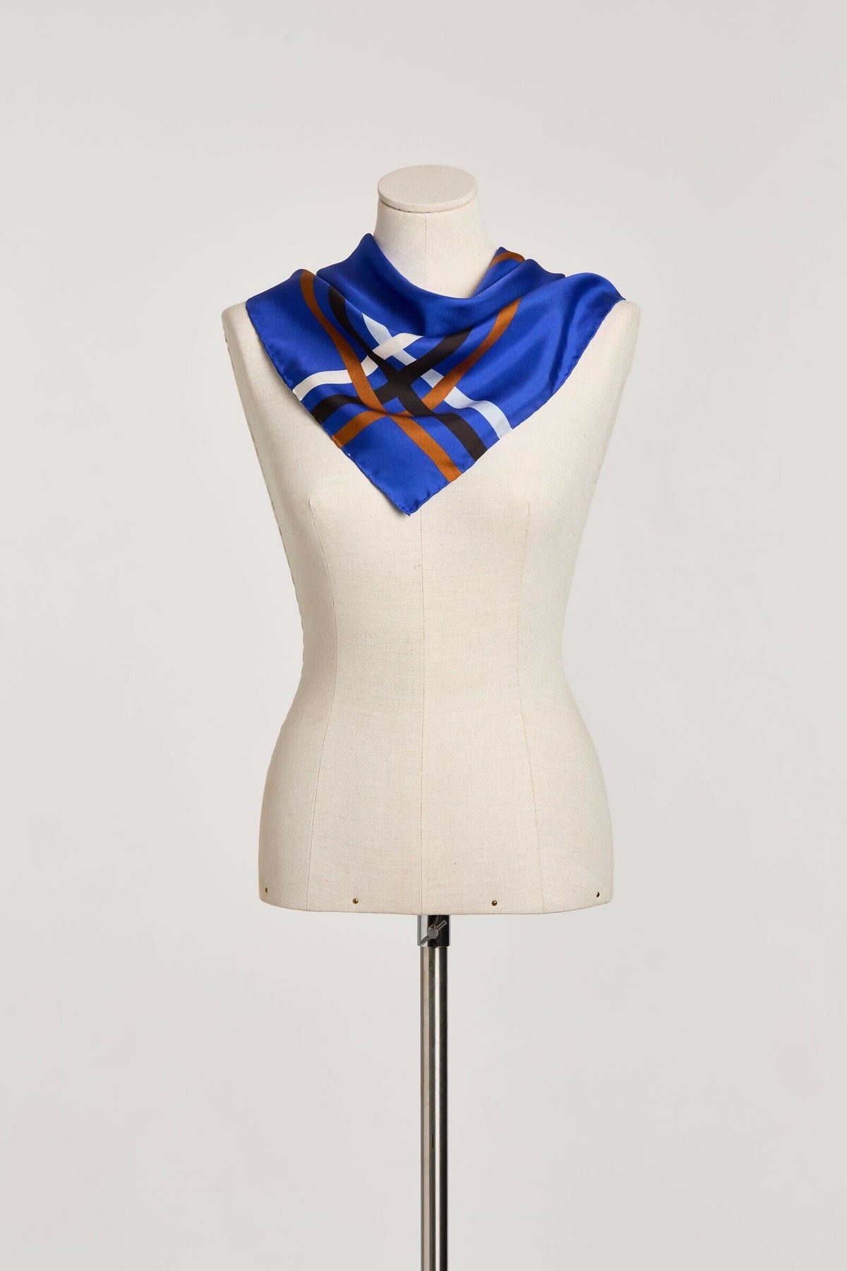 GALA SCARF ROYAL BLUE Foulards & Scarves Van Hise 
