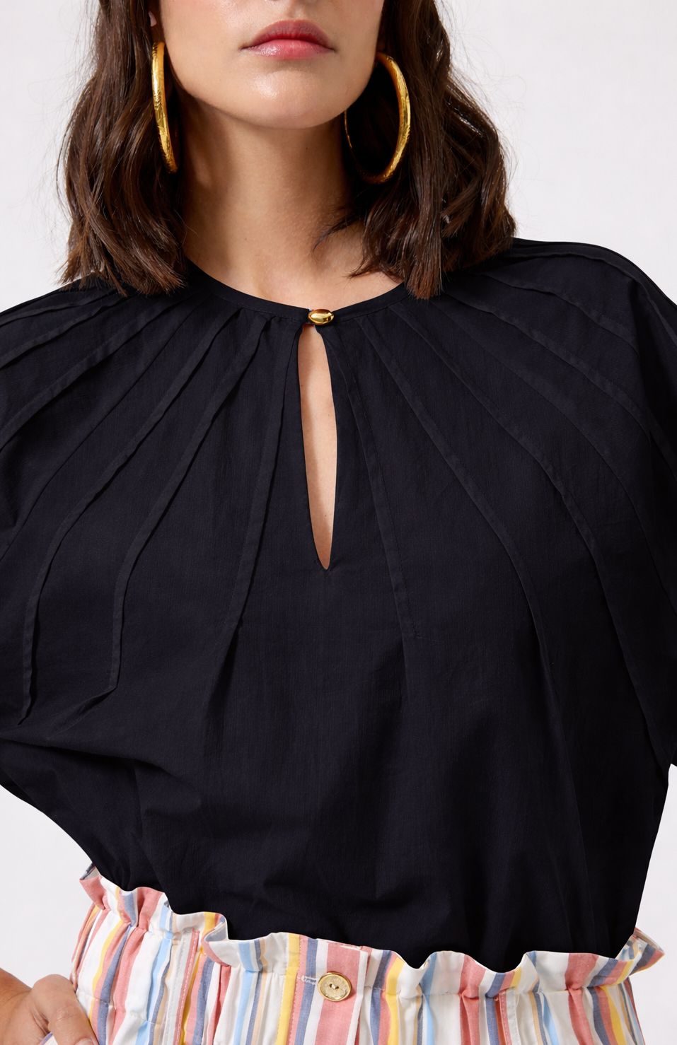 Gala Top Black Tops and Blouses The Label Edition 