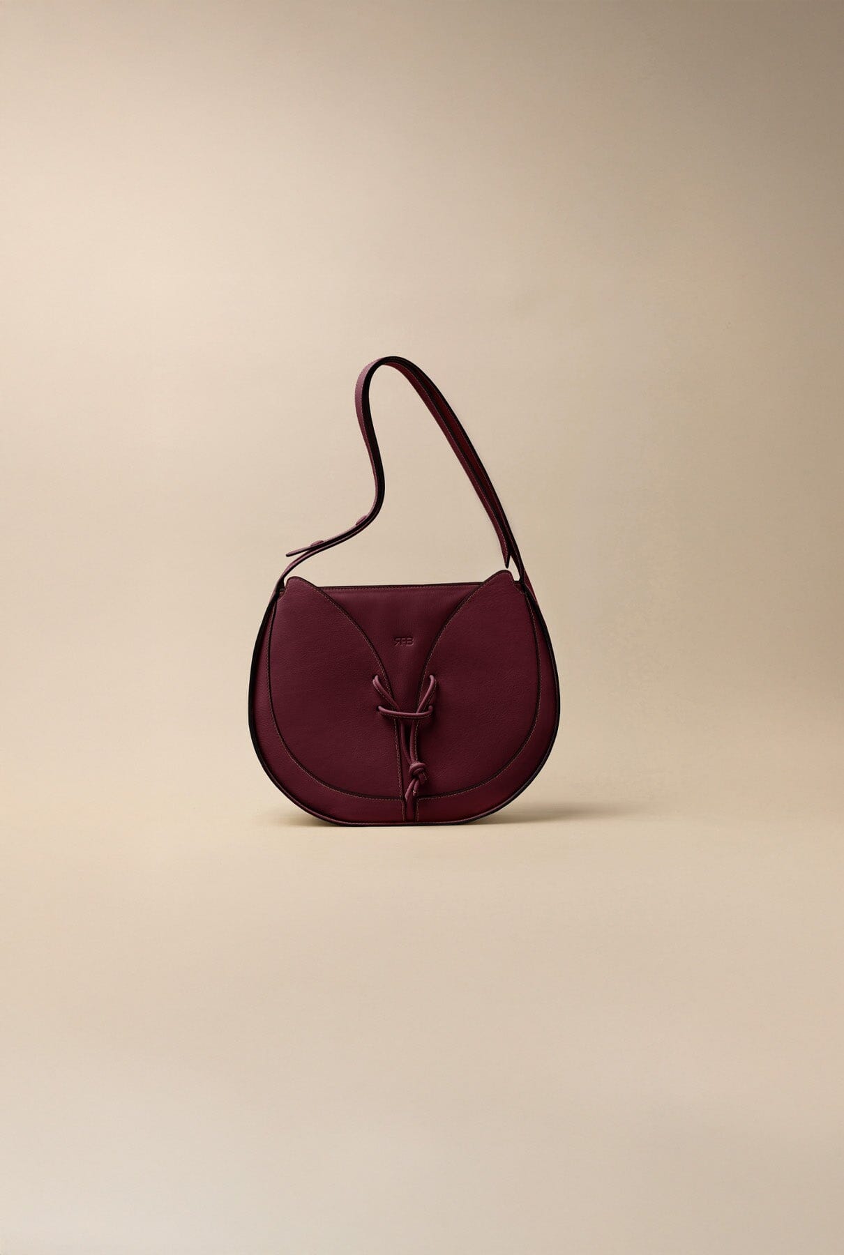 Garra Burgundy Leather Tote Bag Shoulder bags RFB 