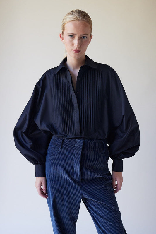 Gatsby Shirt Black Shirts & blouses The Label Edition 