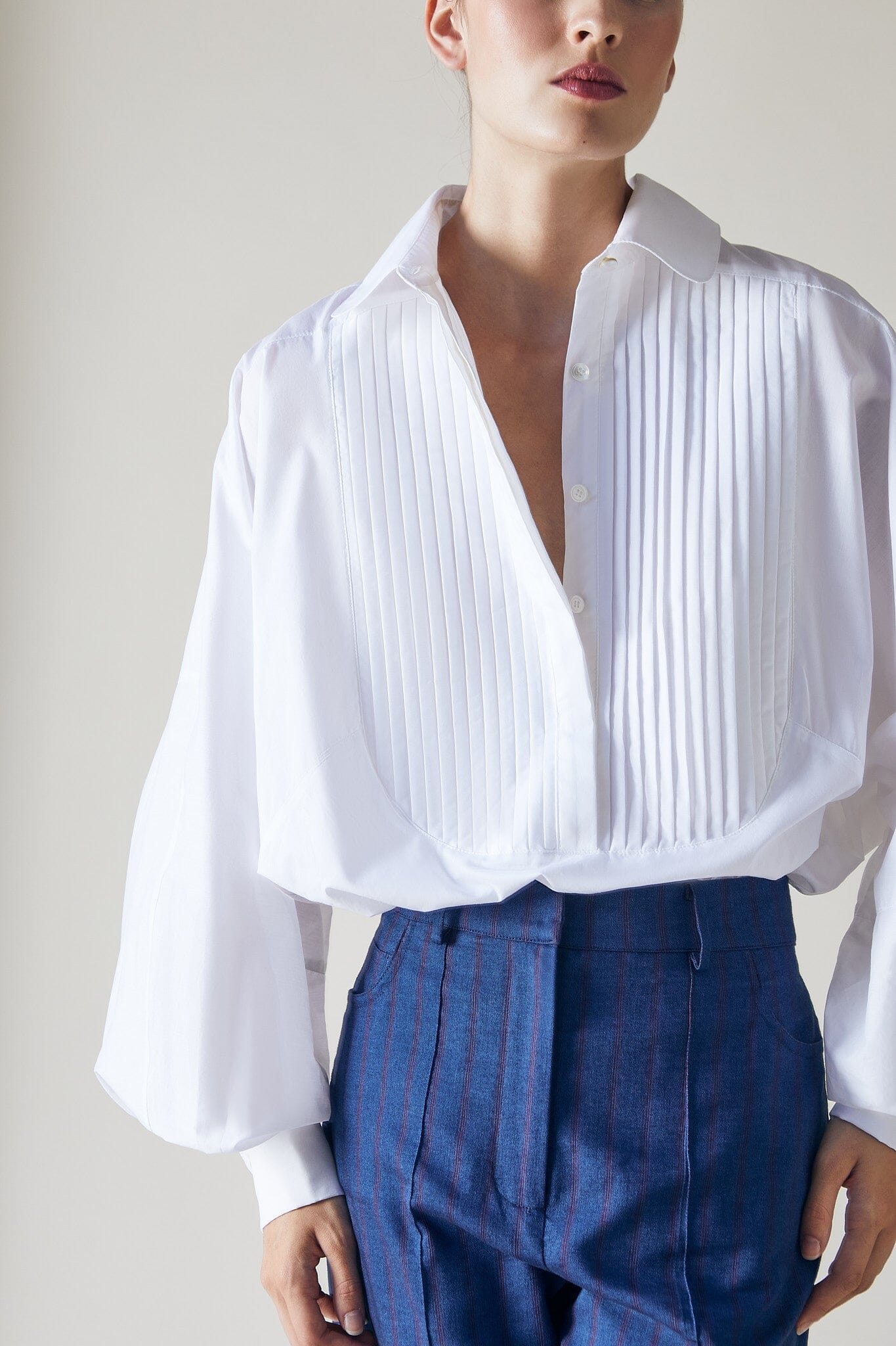 Gatsby Shirt Off-White Shirts & Tops The Label Edition 