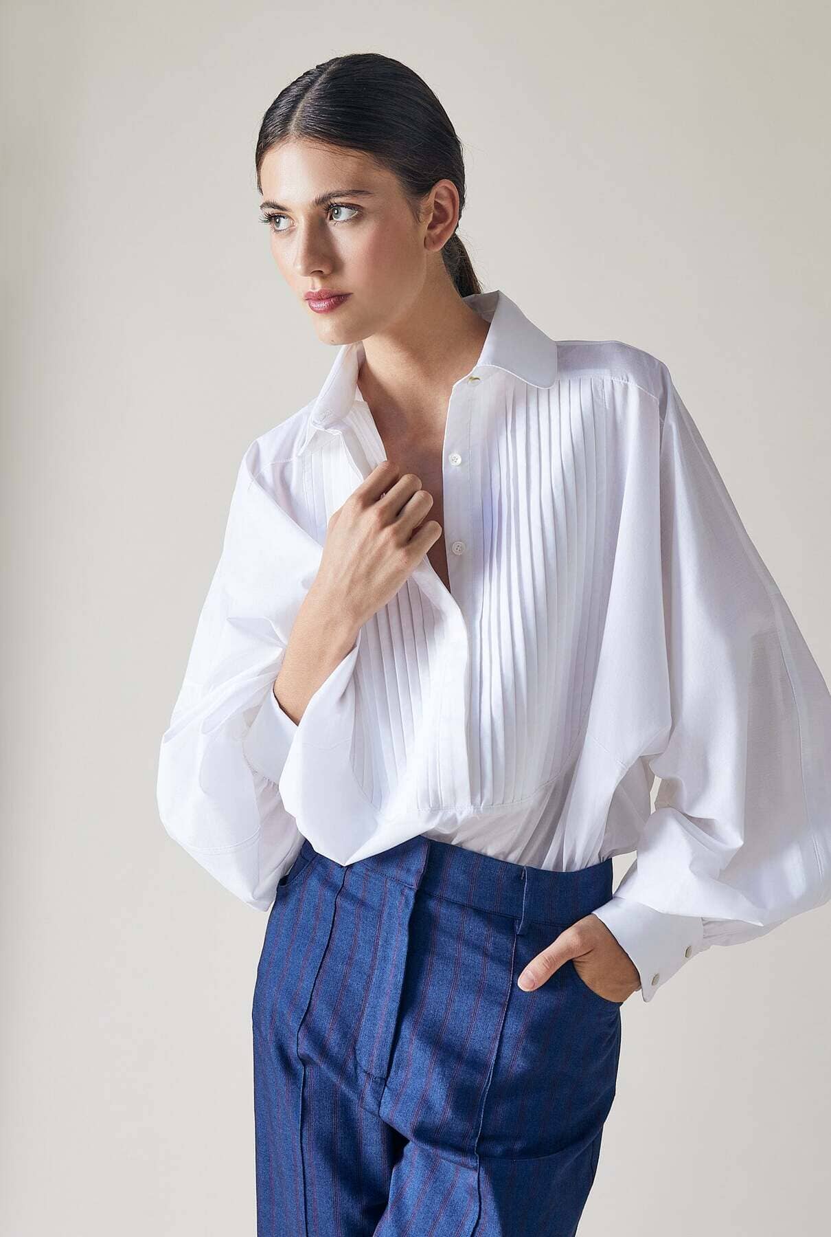 Gatsby Shirt Off-White Shirts & Tops The Label Edition 