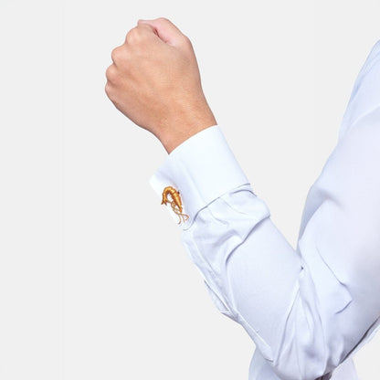 Gemelos gamba Cufflinks Joaquin Blanco 