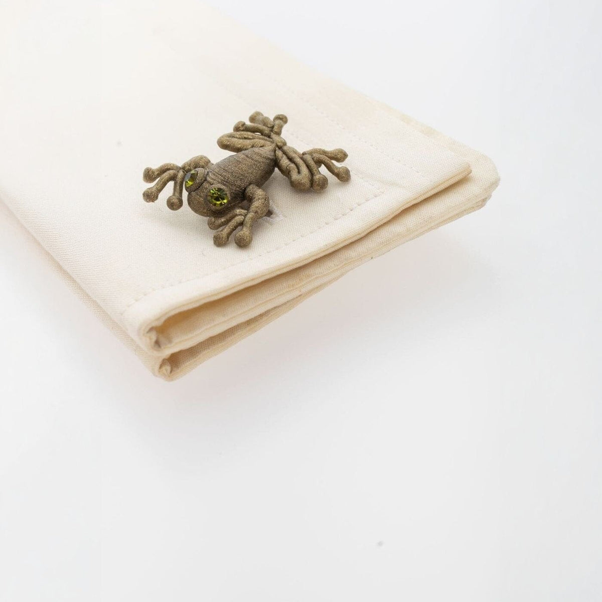 Gemelos rana Cufflinks Joaquin Blanco 