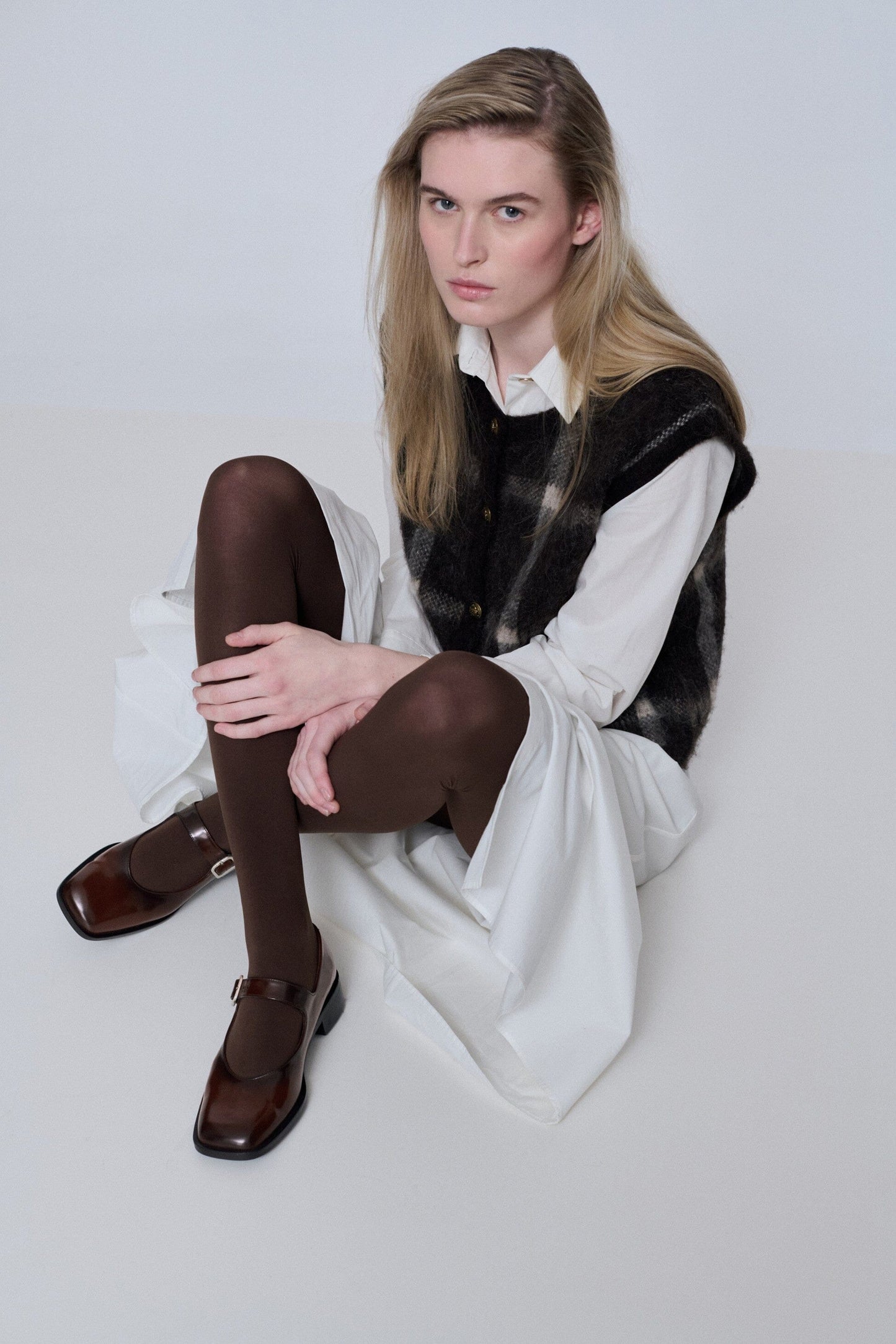 Gia Mary Janes in Caramel Leather Gia AUGUSTA 