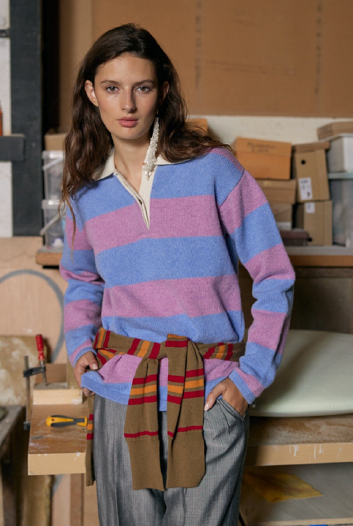 Gina Rugy Polo - Pink Sweaters Laia Alen 