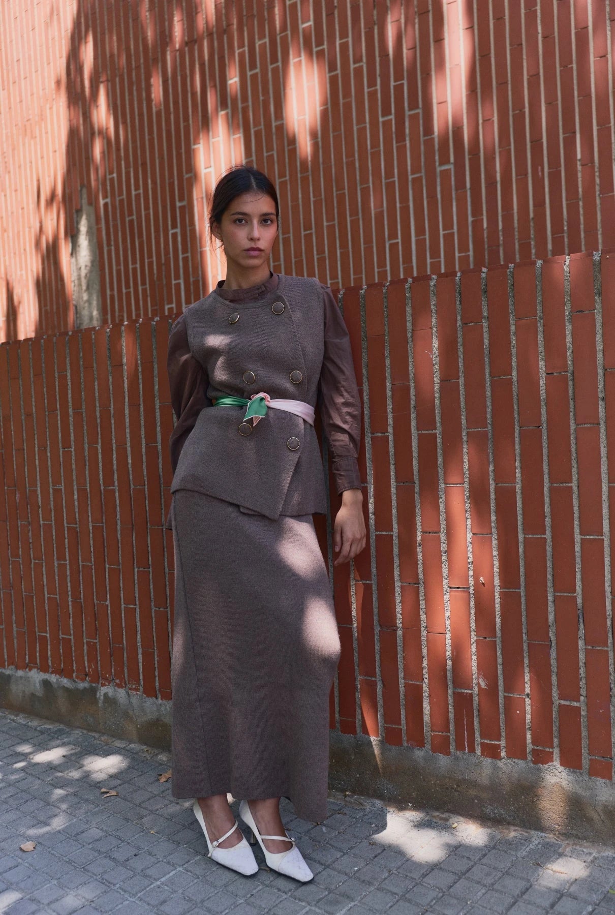 Ginebra Skirt Beige Skirts Laia Alen 