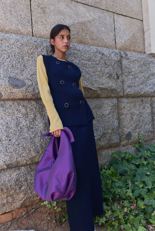 Ginebra Skirt Navy Skirts Laia Alen 