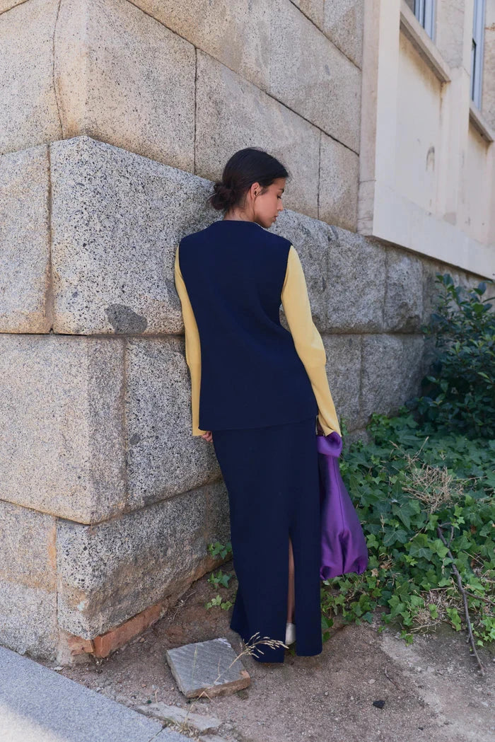 Ginebra Skirt Navy Skirts Laia Alen 