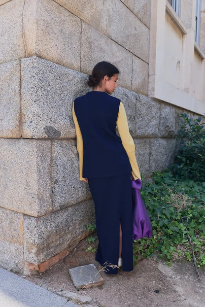 Ginebra Skirt Navy Skirts Laia Alen 