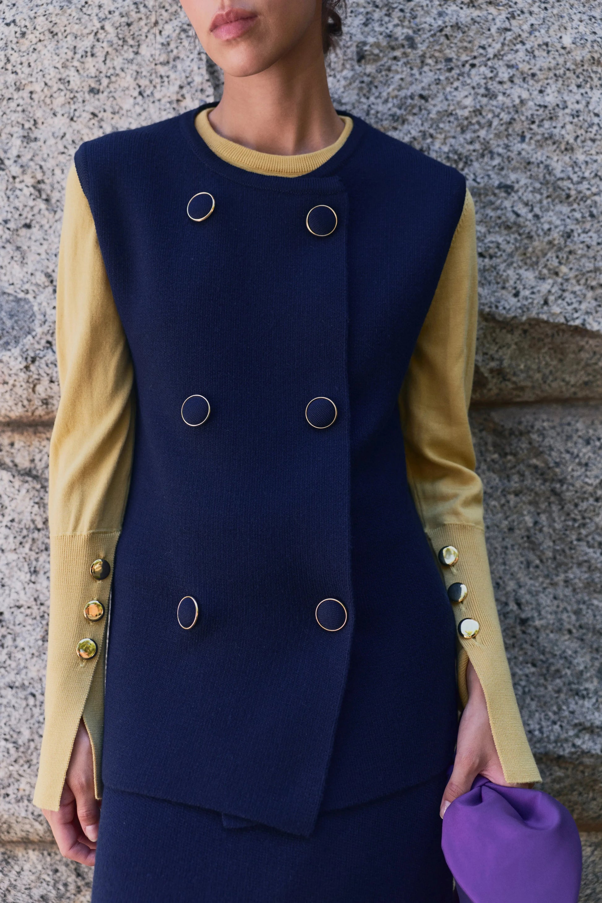 Ginebra Vest Navy Vests Laia Alen 