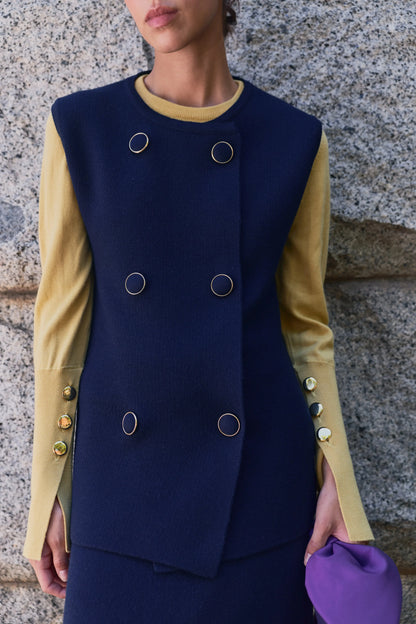 Ginebra Vest Navy Vests Laia Alen 