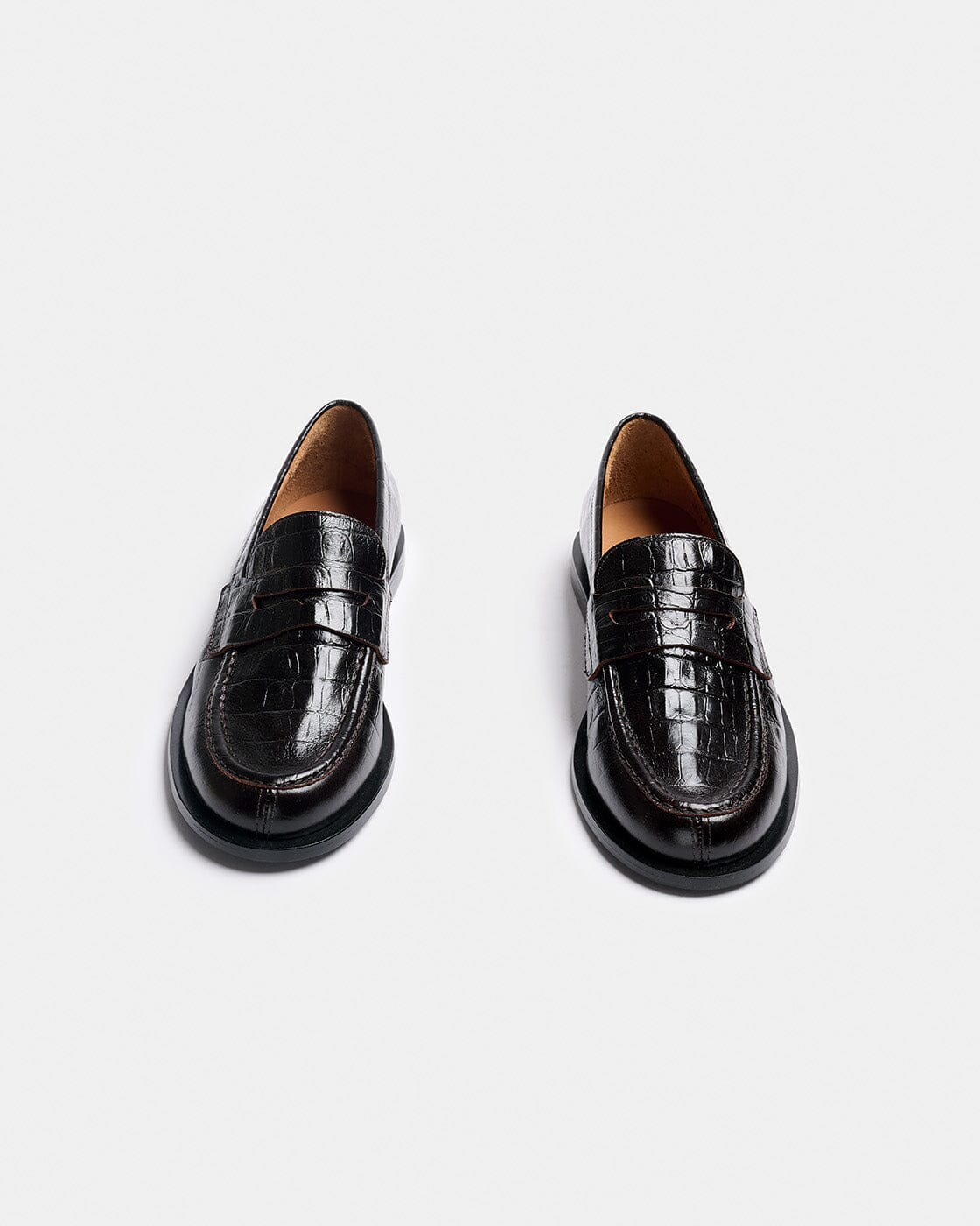 GLASS COCO MARRÓN OSCURO Loafers Naguisa 