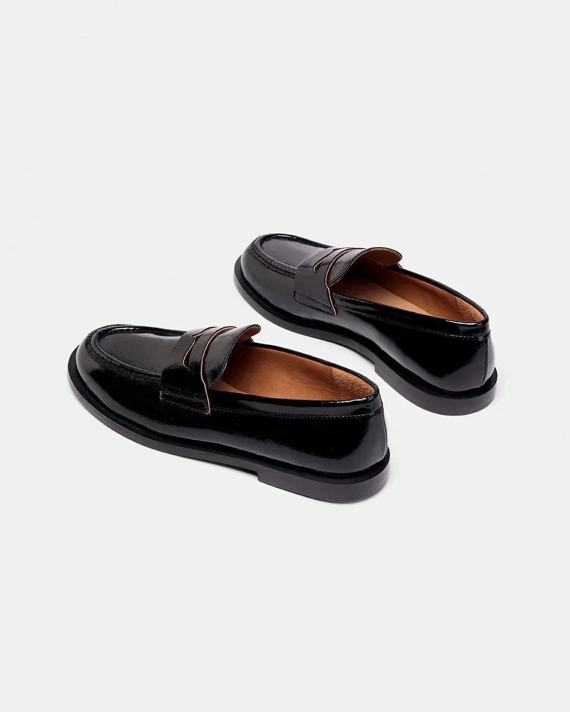 GLASS NEGRO GLOSS 26 Loafers Naguisa 