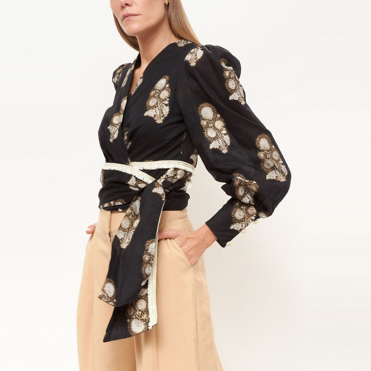 Gold top T-Shirts & tops Leyre Doueil 