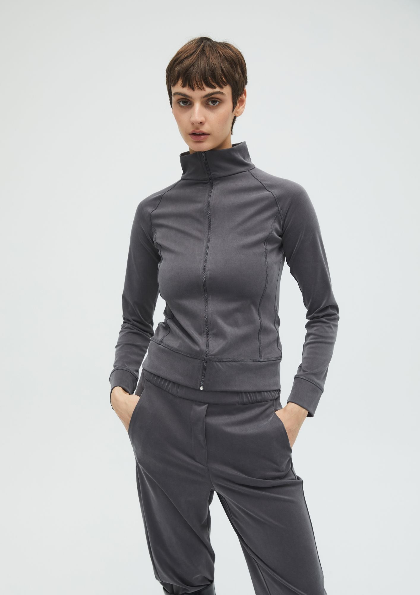 GOMAS PANTS CLOUD Trousers Commelle GREY S 