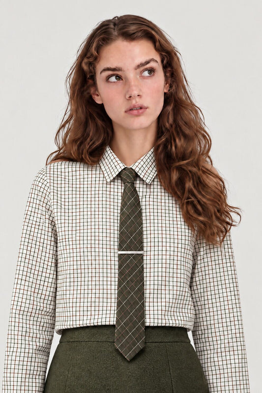 Gordon Checked Tie Foulards & Scarves Kolonaki 