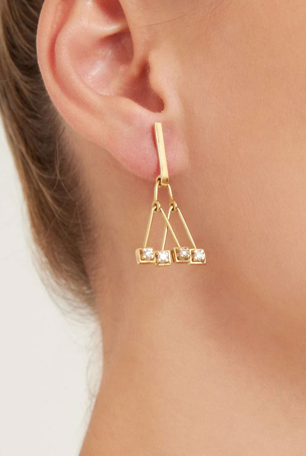 GRANDMA DIAMOND EARRINGS Earrings Albert Coll 