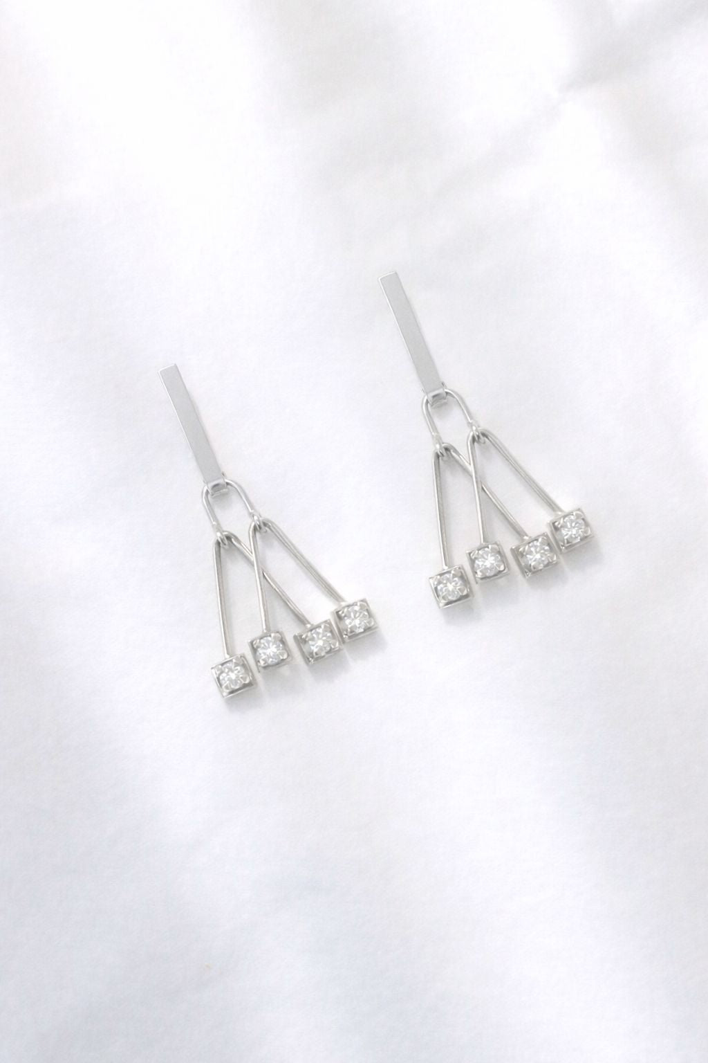 GRANDMA DIAMOND EARRINGS - Silver Earrings Albert Coll 
