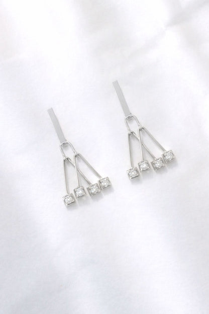 GRANDMA DIAMOND EARRINGS - Silver Earrings Albert Coll 