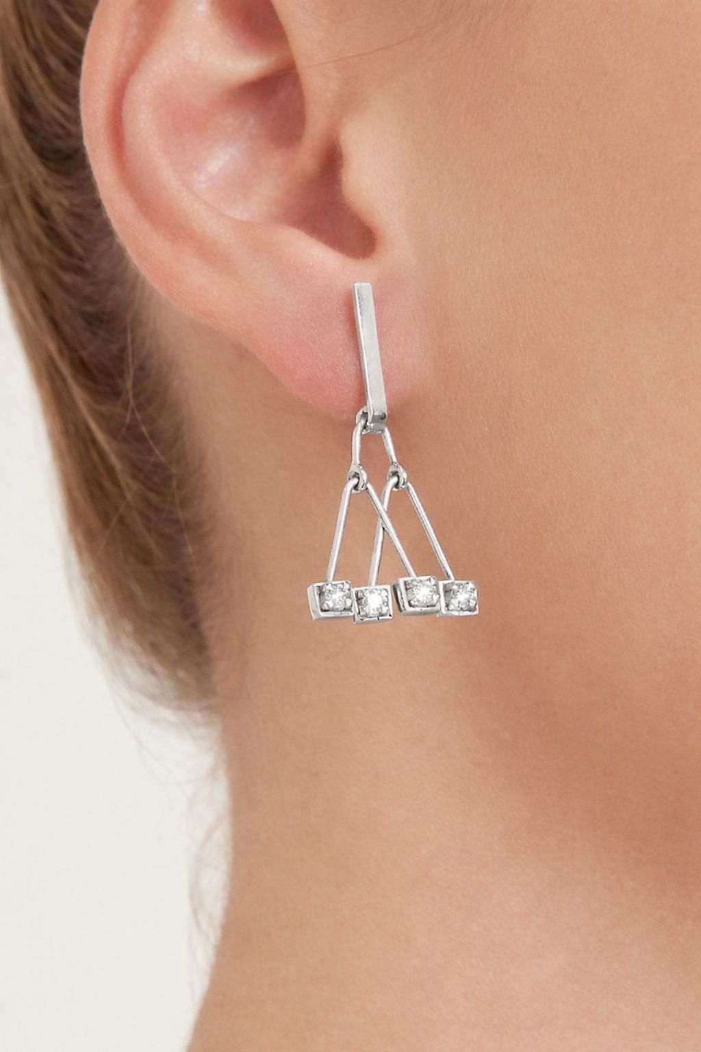 GRANDMA DIAMOND EARRINGS - Silver Earrings Albert Coll 