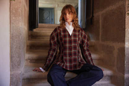 Grant Red Blazer Jackets Maràvic 