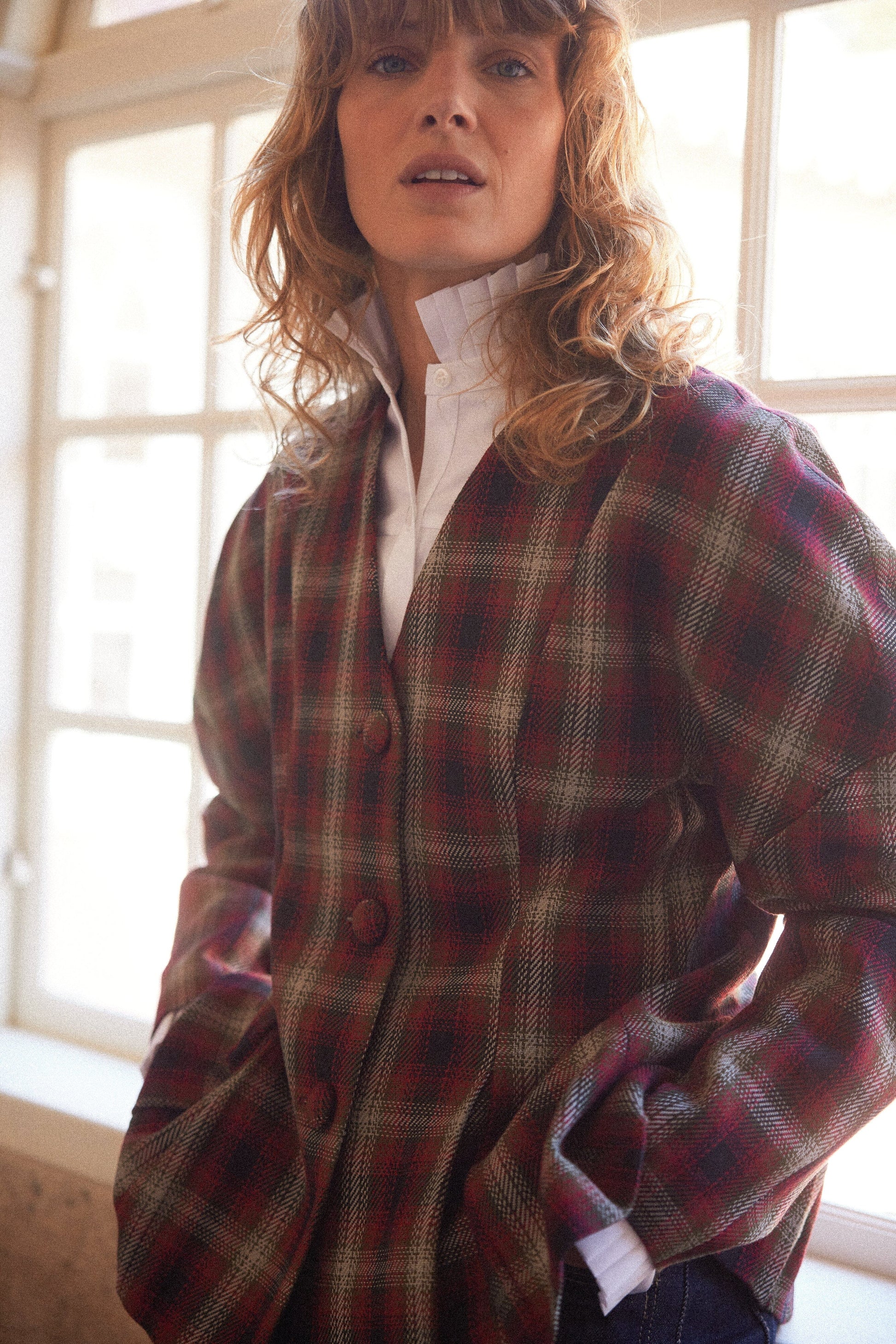 Grant Red Blazer Jackets Maràvic 