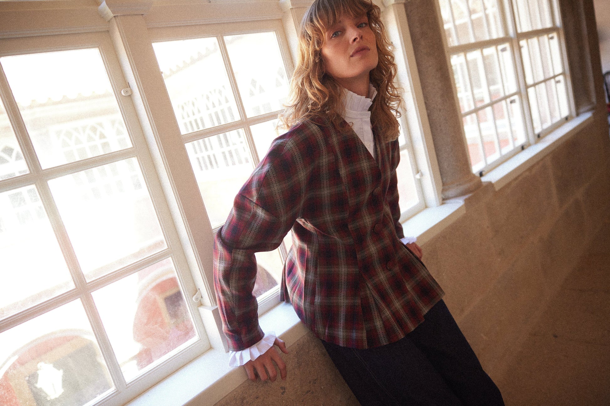 Grant Red Blazer Jackets Maràvic 