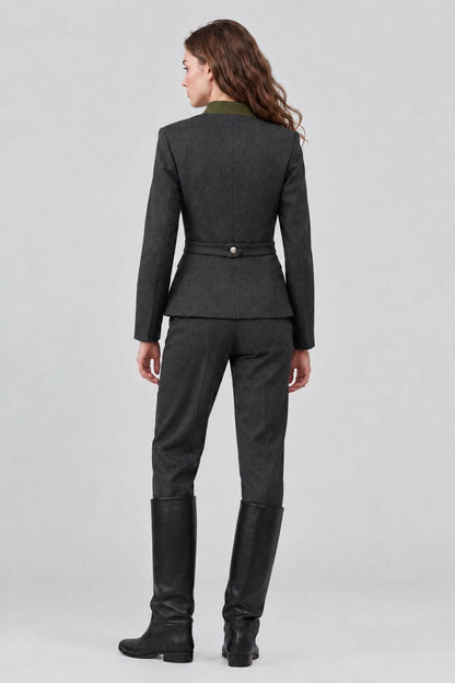 Gray Austrian Jacket Jackets Kolonaki 