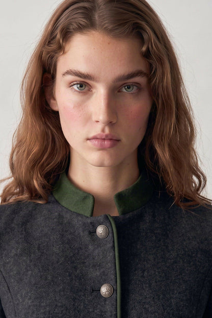 Gray Austrian Jacket Jackets Kolonaki 