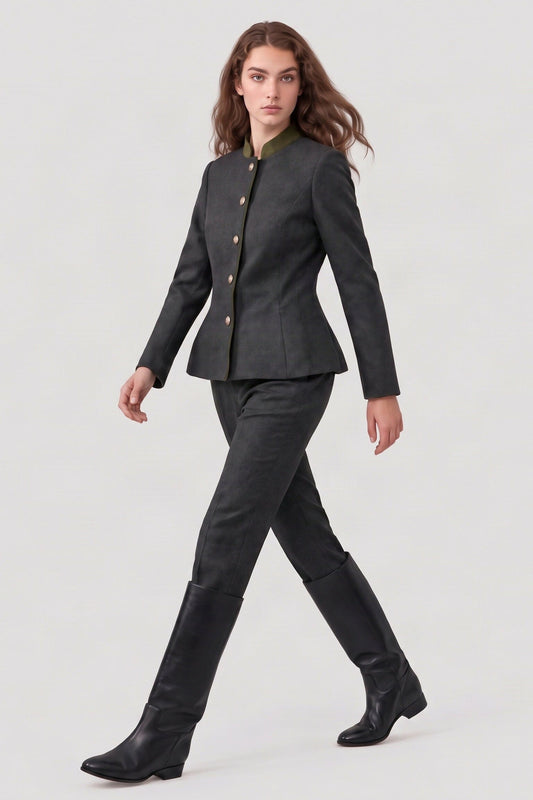 Gray Austrian Jacket Jackets Kolonaki 