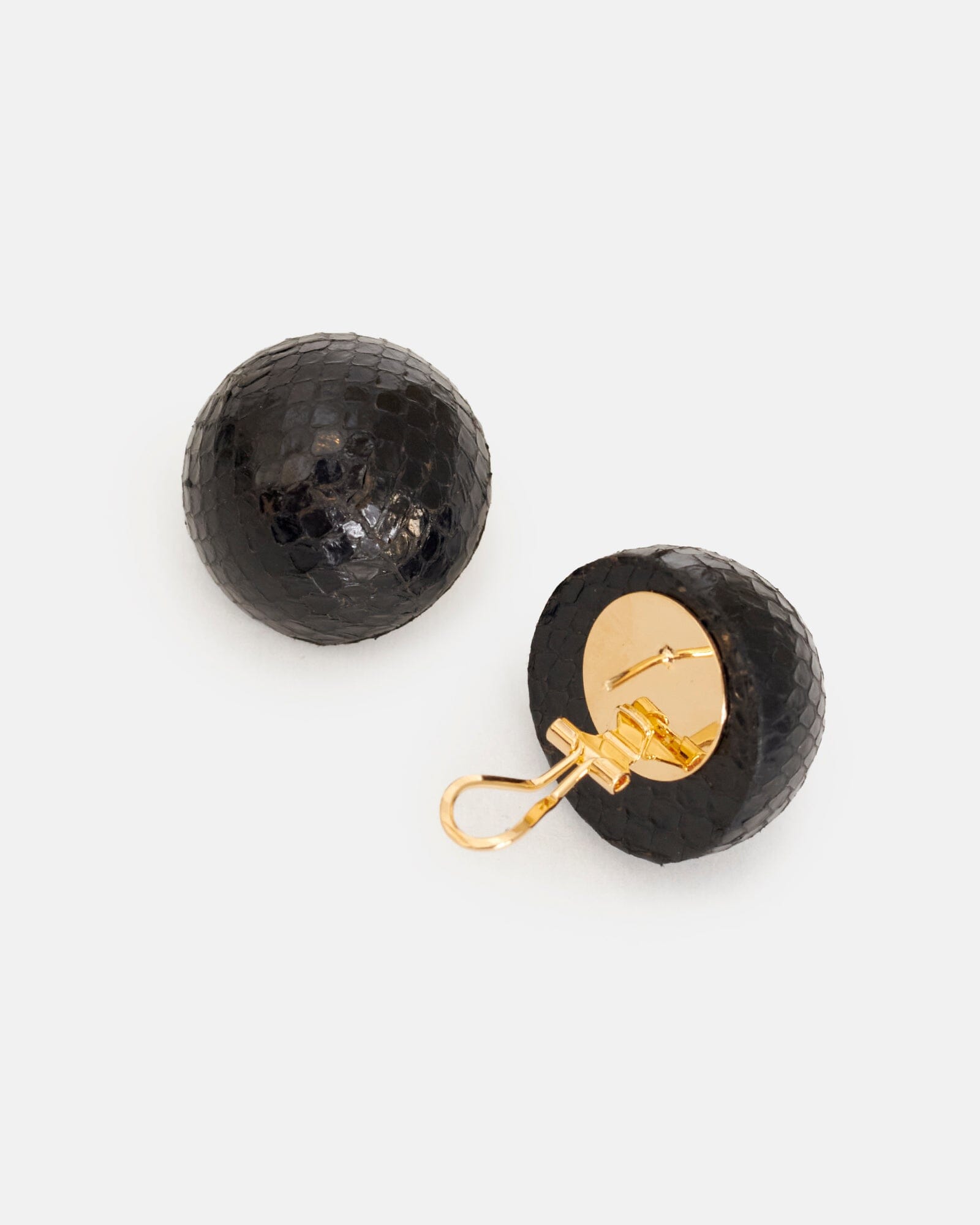 Greta Black Earrings La Morenita 