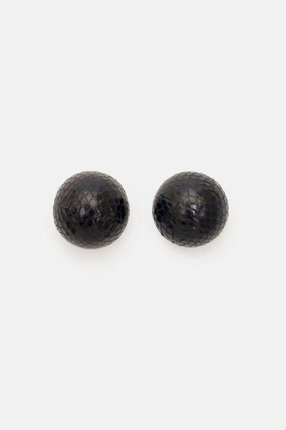 Greta Black Earrings La Morenita 