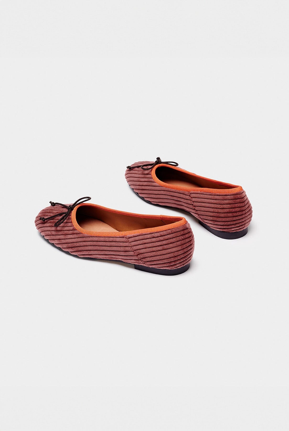 Hale Burgundy-Orange Flat shoes Naguisa 