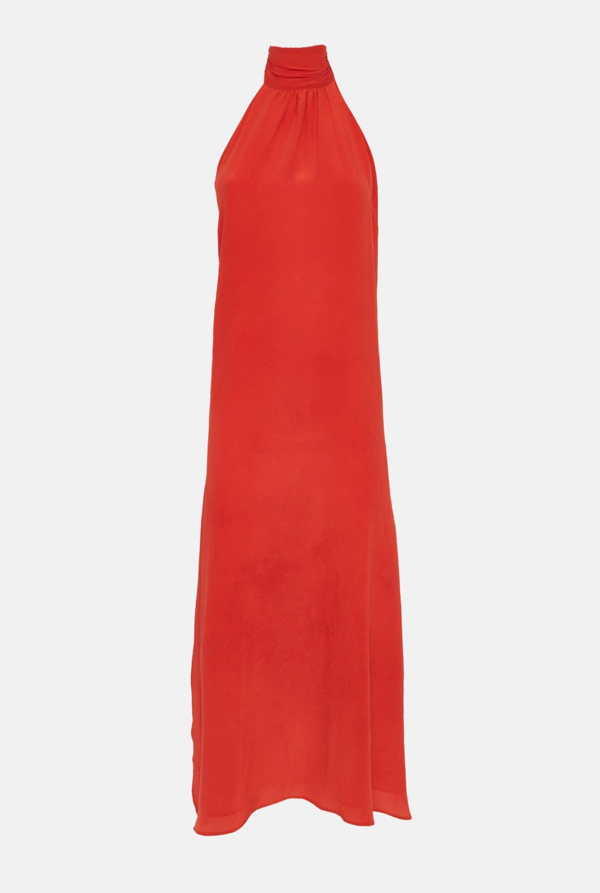 Halter Reversible Extra Long Orange/Pink Dresses Atelier Aletheia 