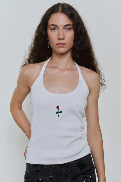 halter top blanco Tops and Blouses Ynes Suelves 