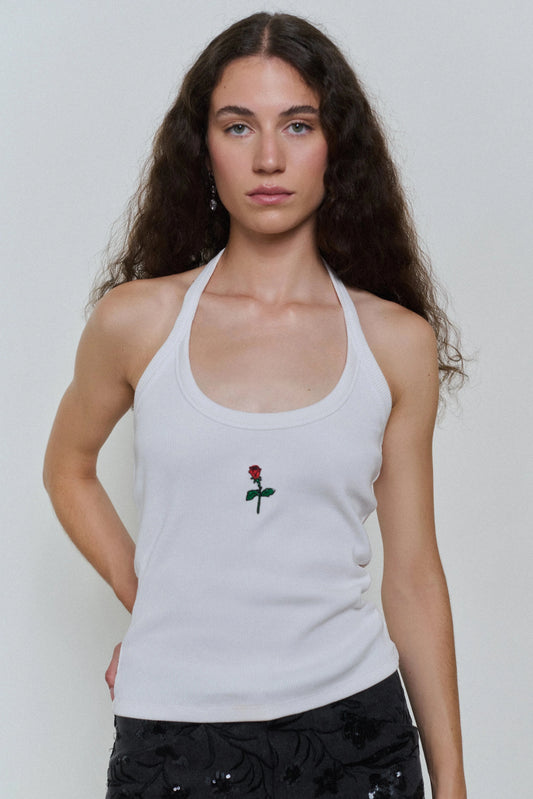 halter top blanco Tops and Blouses Ynes Suelves 