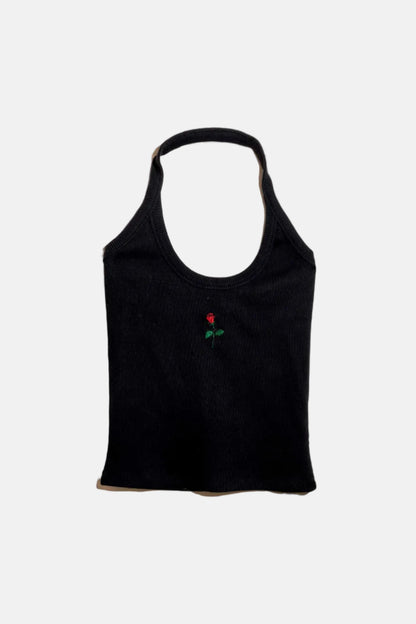 halter top negro Tops and Blouses Ynes Suelves 