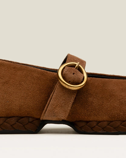 HANA CUERO Flat shoes Gaimo 