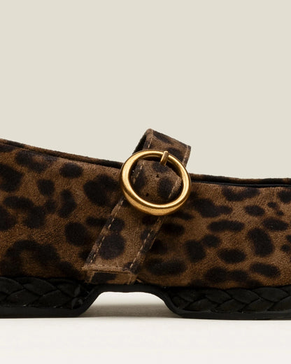 HANA LEOPARDO Flat shoes Gaimo 