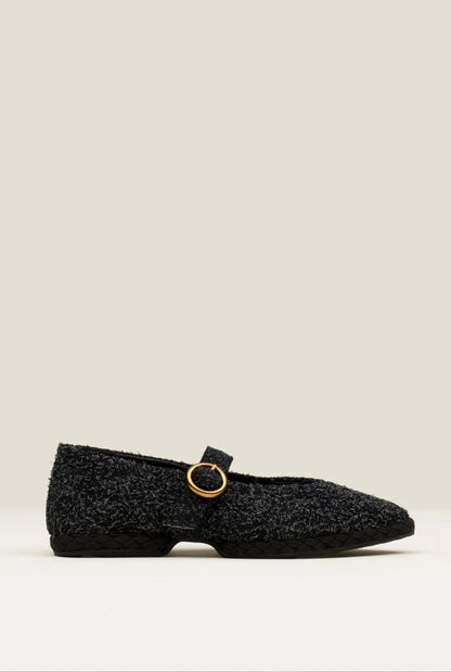HANA NEGRO Flat Shoes Gaimo 