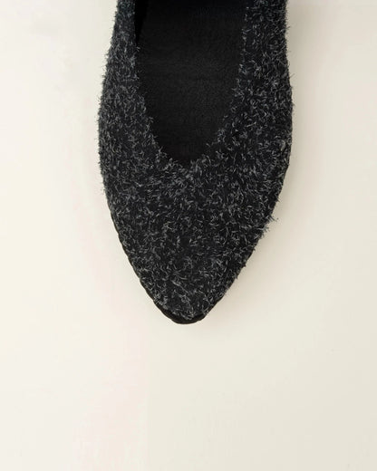 HANA NEGRO Flat Shoes Gaimo 